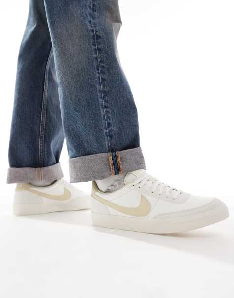 Nike - Killshot - Sneakers bianco sporco e kaki - view 1