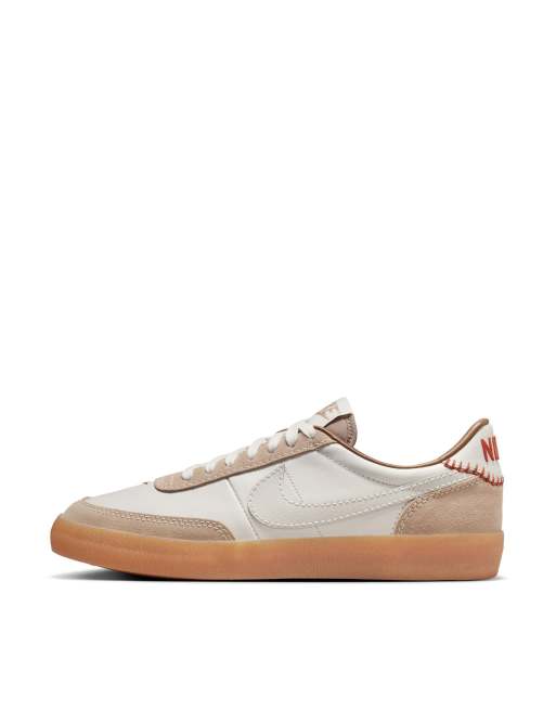 Nike Killshot sneakers in light bone with rubber sole ASOS