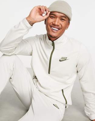 nike quarter zip set