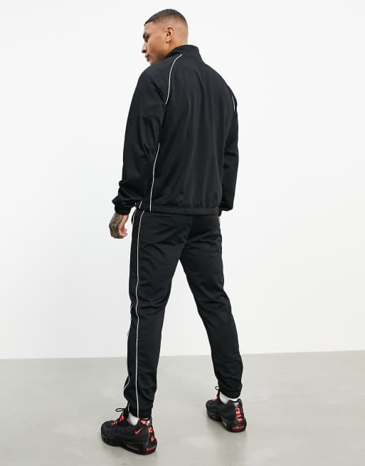 Nike zip best sale up tracksuit