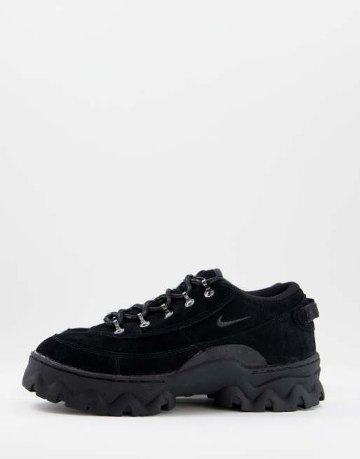 Nike - Lahar Low - Sorte chunky sneakers