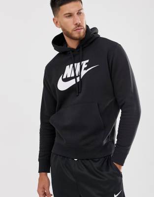 nike large logo hoodie