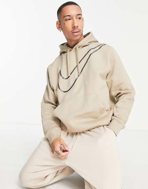 Nike large store logo hoodie