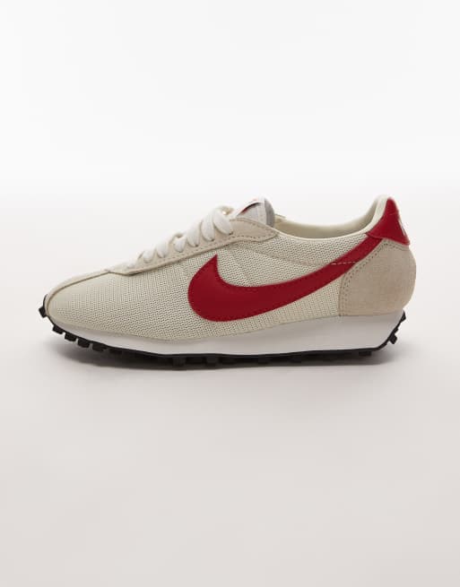 Nike - LD-1000 - Baskets unisexes - Blanc cassé et rouge