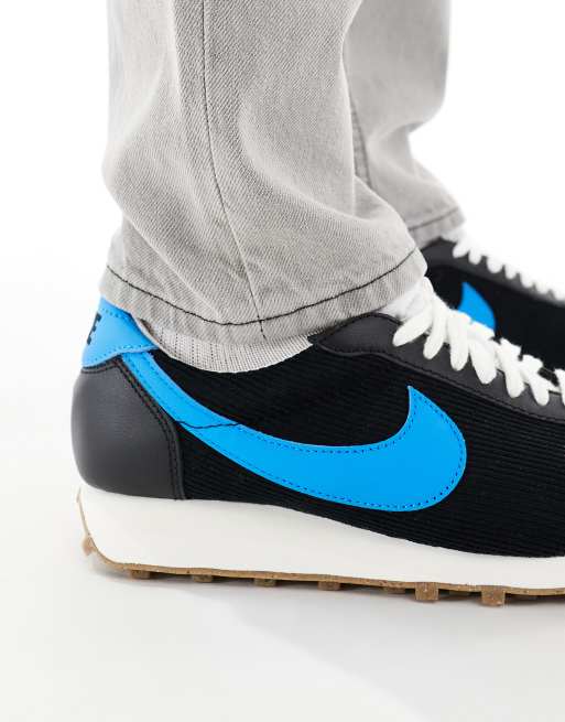 Nike LD-1000 sneakers in black and blue, 3 of 5