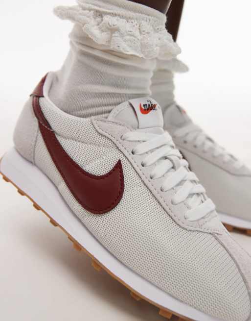 Nike LD-1000 sneakers in white and brown