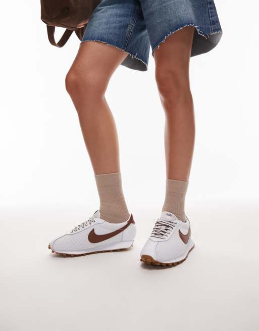 Nike LD-1000 sneakers in white & brown, 3 of 5