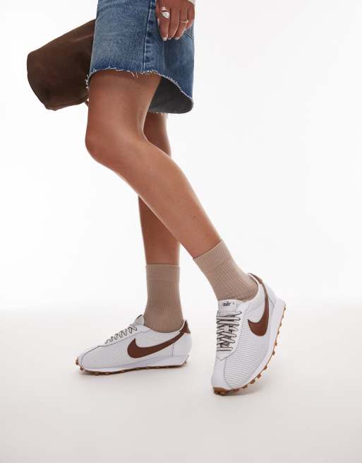 Nike LD-1000 sneakers in white & brown, 4 of 5