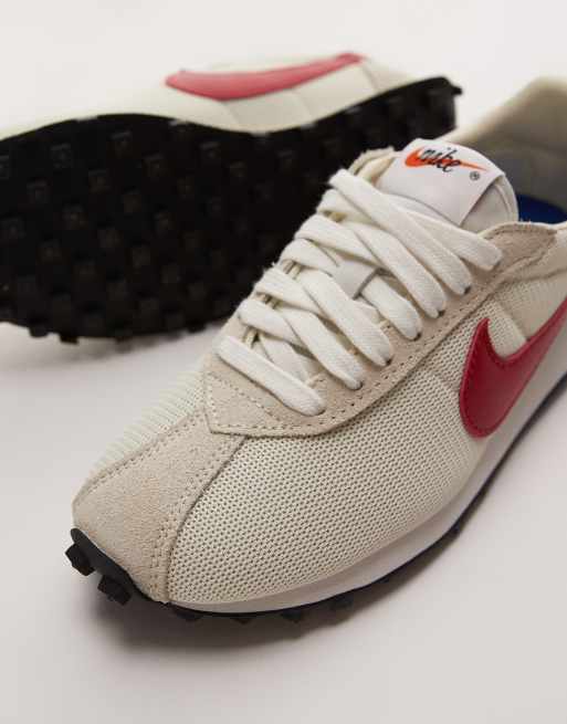 Nike - LD-1000 - Sneakers unisex bianco sporco e rosse, 4 di 5