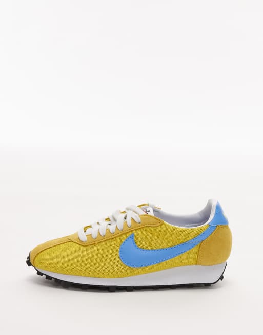 Nike LD-1000 trainers in yellow and blue, 4 of 5