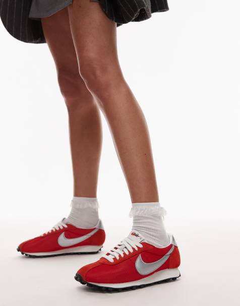 Nike – LD-1000 – Unisex-Sneaker in Rot und Silber - view 1