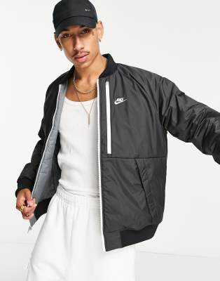 nike padded bomber jacket