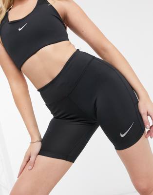 nike legging shorts in black