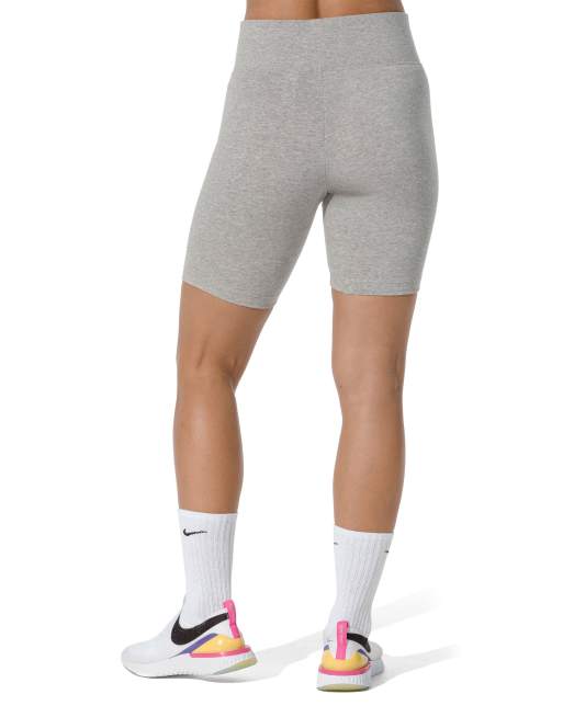 Nike legging shorts in 2024 grey