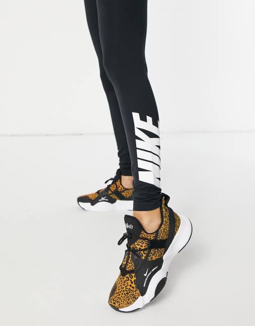 Legging nike avec plein de nike sale