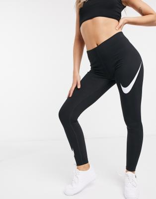 nike leggings with nike on leg