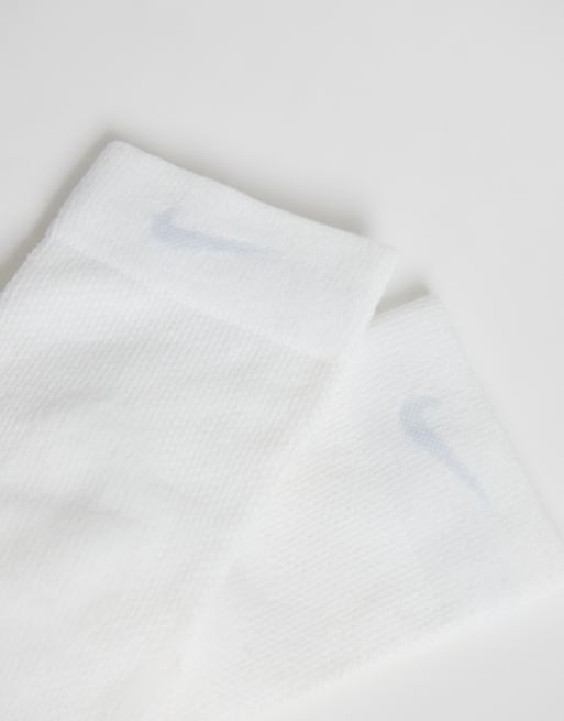 Nike leichte Lauf-Crew-Socken in Weiß, 3 von 3