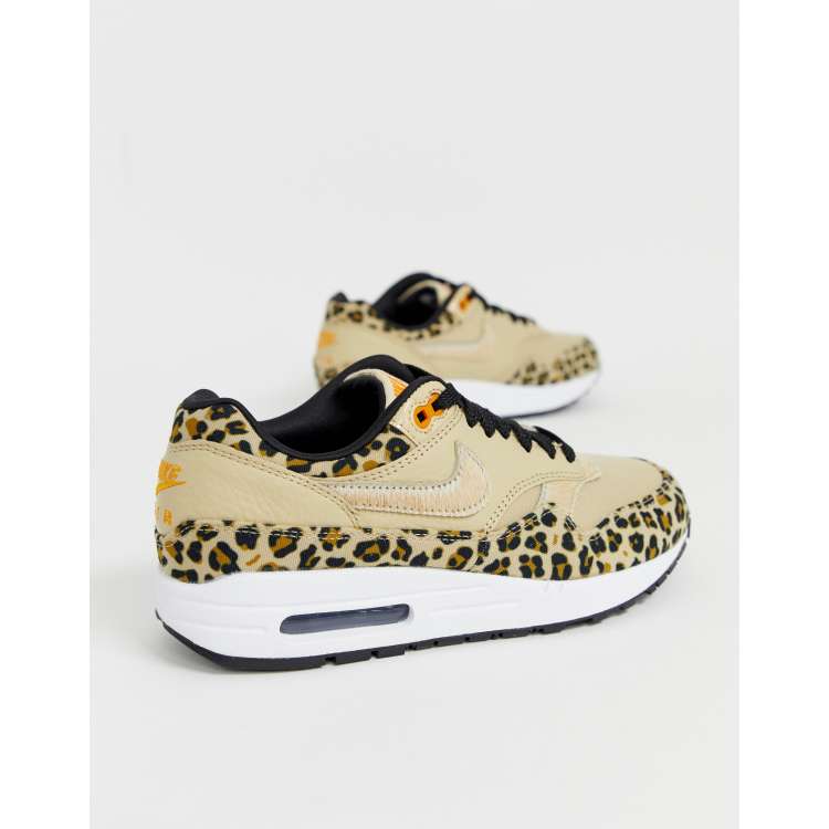 Nike Leopard Print Air Max 1 trainers ASOS