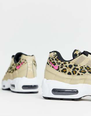 ladies nike leopard print trainers