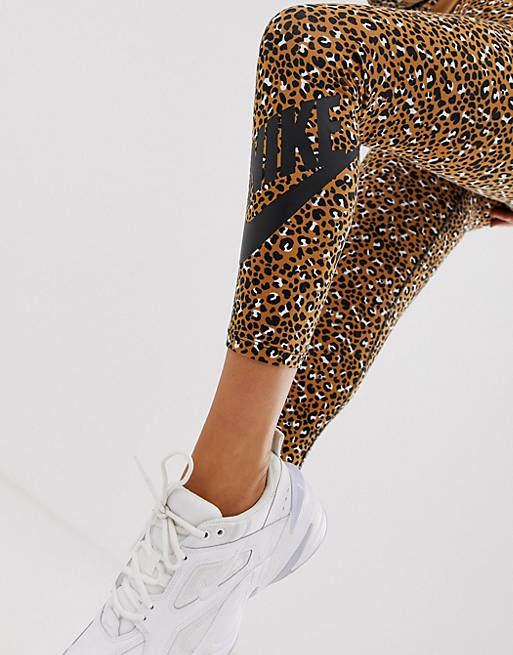 Nike leopard print legging