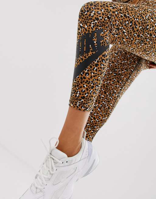 Leopard nike clearance tights