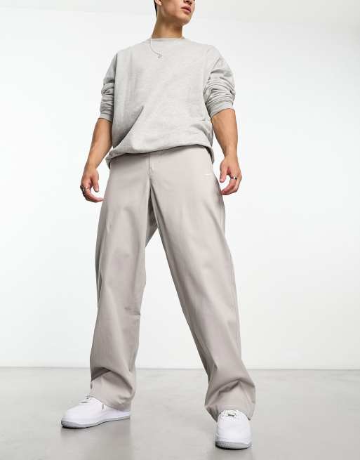 Nike Life chino trousers in grey | ASOS