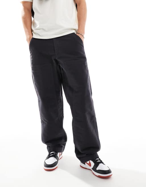 Nike Life double knee pants in black | ASOS