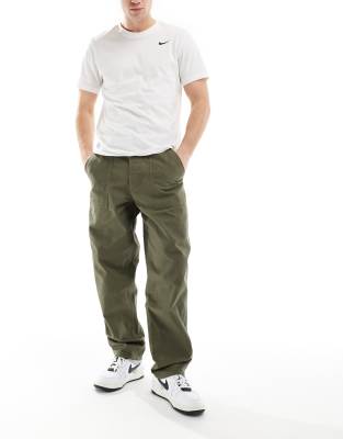 Nike Life - Pantalon style treillis - Olive-Vert