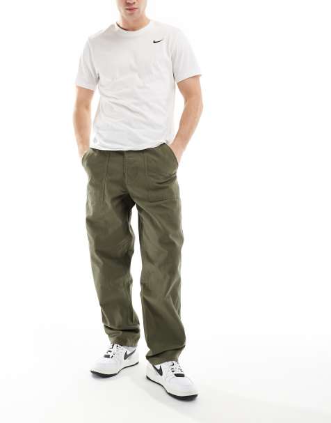 Nike Life - Pantalon style treillis - Olive - view 1