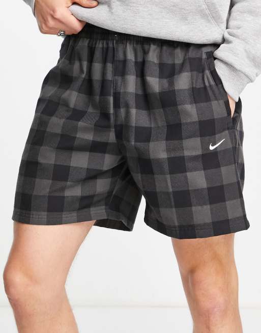 Checked shorts store