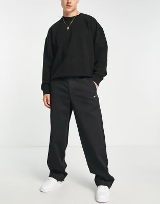 Nike Life Premium chinos in black | ASOS