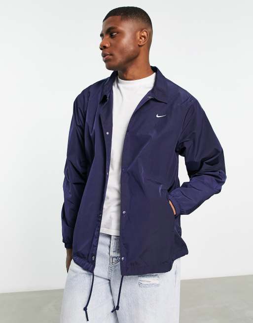 Navy blue store nike jacket