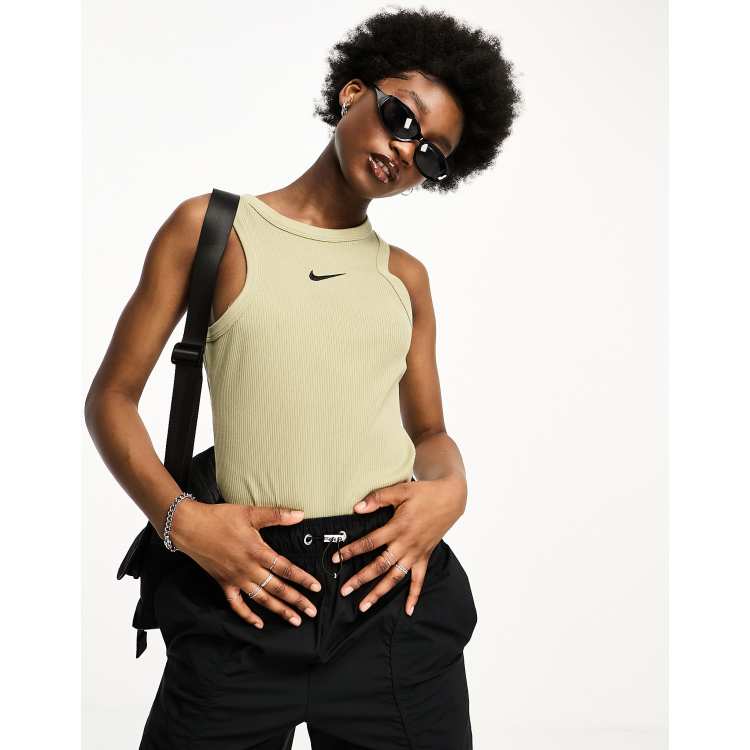 Olive green cheap nike tank top