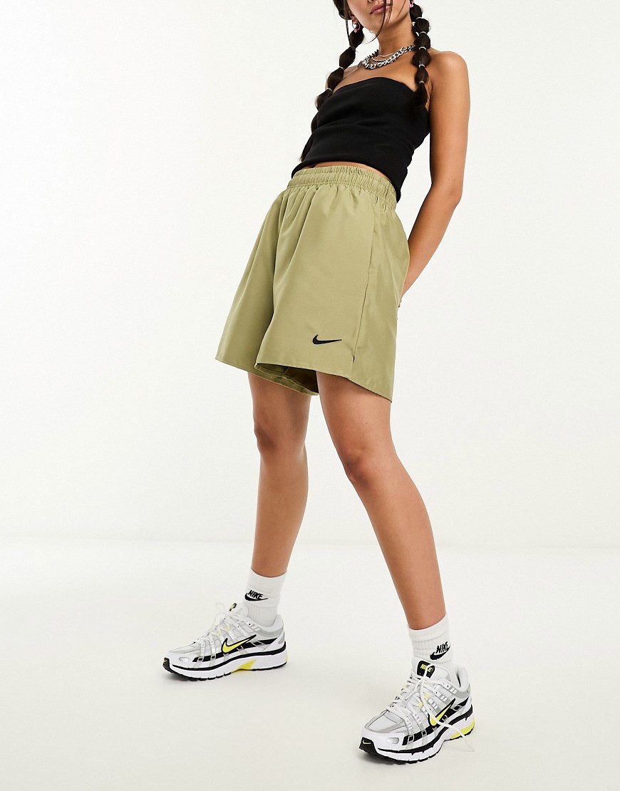 Nike Life Trend woven shorts in neutral olive-Green