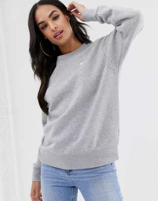 nike light grey sweatshirt