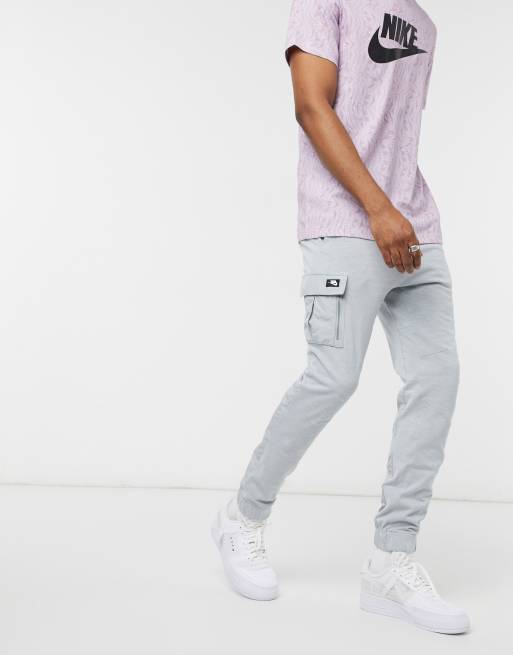 Light gray nike online joggers