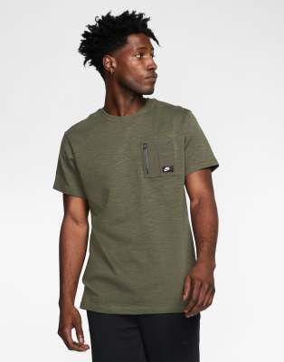 nike khaki t shirt