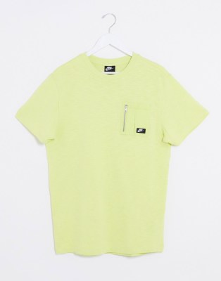 neon yellow shirt nike