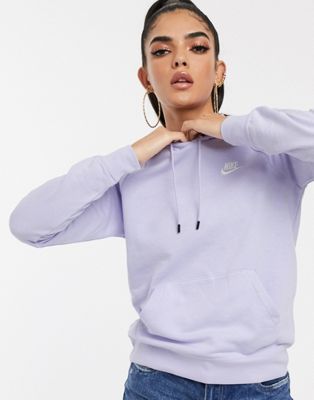 Nike lilac essentials hoodie | ASOS