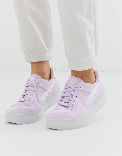 Nike Lilac Ice Air Force 1 Sage Trainers ASOS