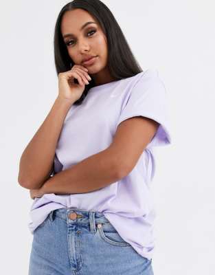 lilac nike crop top