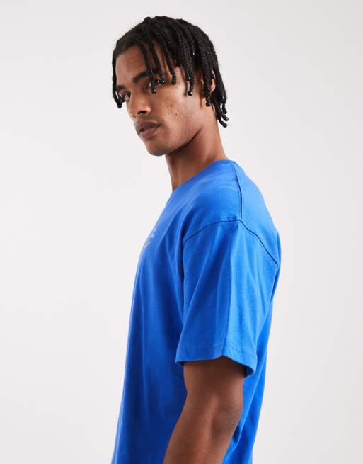 Nike - Line Art - Blå T-shirt med grafik, 4 af 5