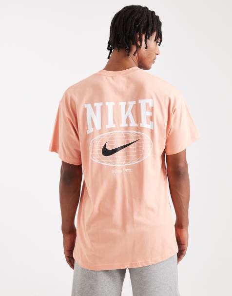 Nike Line Art graphic t-shirt in orange - view 1