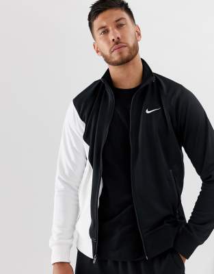 nike logo contrast joggers