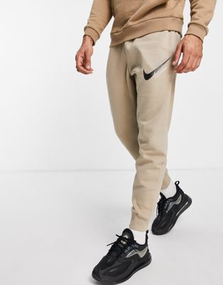 Nike logo cuffed joggers