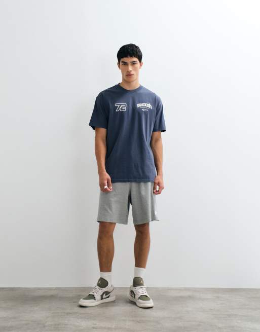 Nike logo graphic T-shirt in navy, 4 of 5
