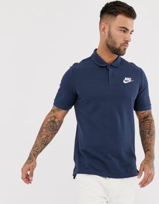 navy nike polo shirt