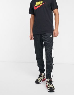 nike pants with buttons on the side