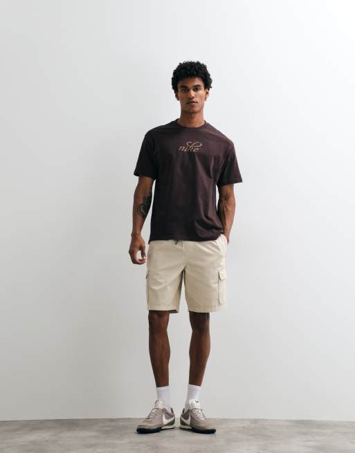 Nike logo t-shirt in black snakeprint, 3 of 5