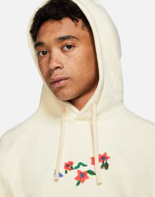 nike embroidered logo hoodie